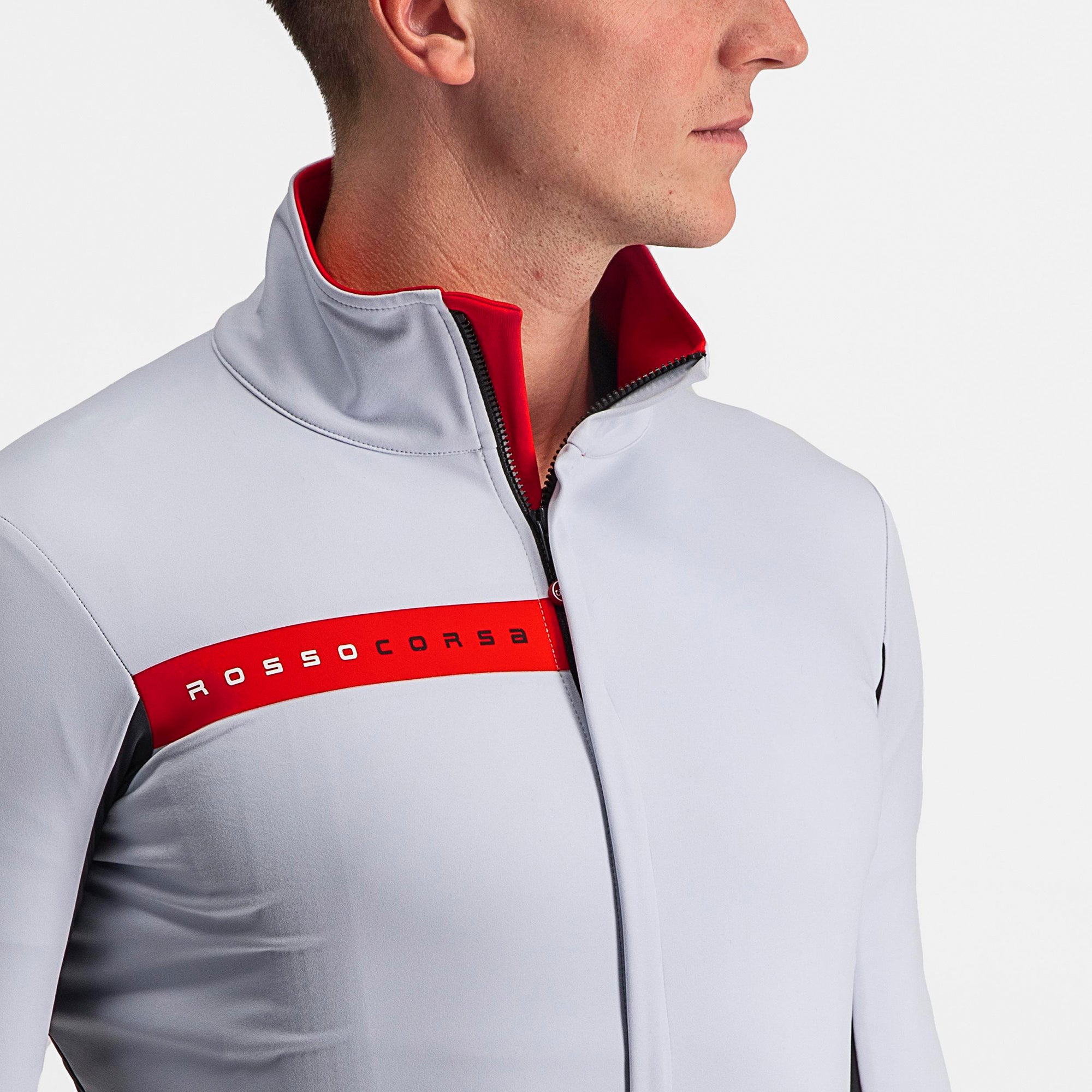 Castelli corsa rosso jacket best sale